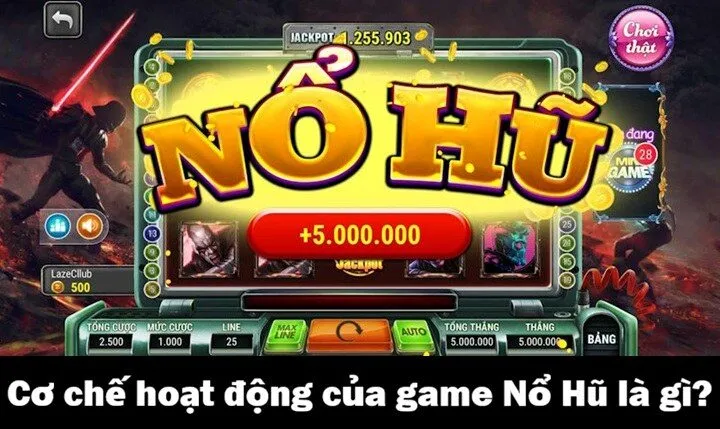Cơ chế hoạt động thật sự của game Nổ Hũ là gì?